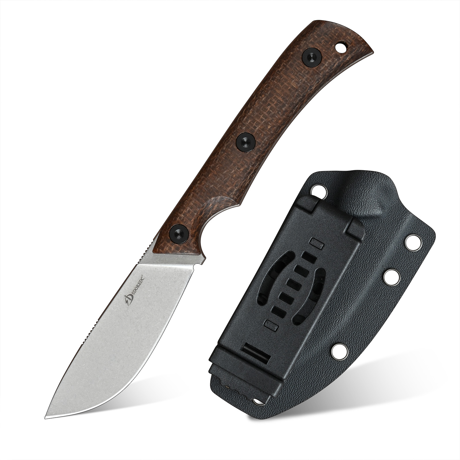 Edc Carry Fixed Blade - SDOKEDC DC53 Steel EDC Utility Knife,