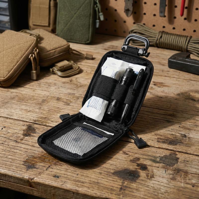 Edc Carry Pocket Pouch - Compact EDC Tool Pouch Multi Pocket