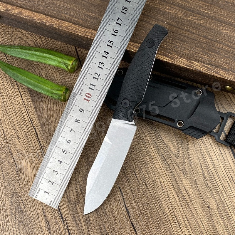 Edc Carry Fixed Blade - KS 1083 Black Small Straight Knife