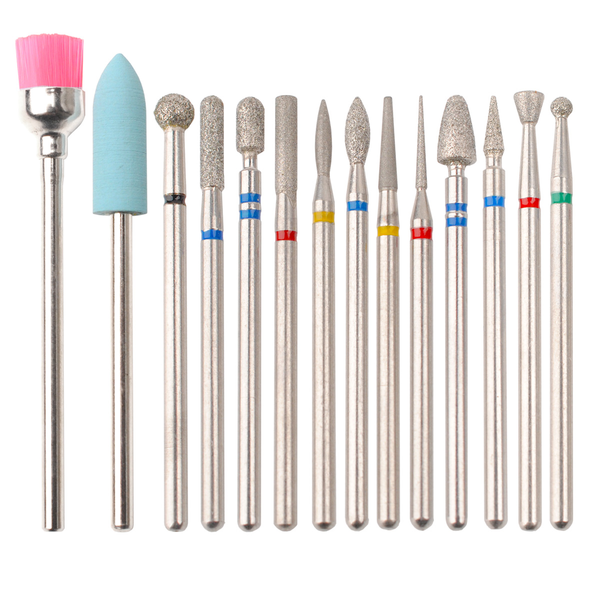 14pcs/set Nail Drill Machine B – Nail File Titanium Bewertung und Preis