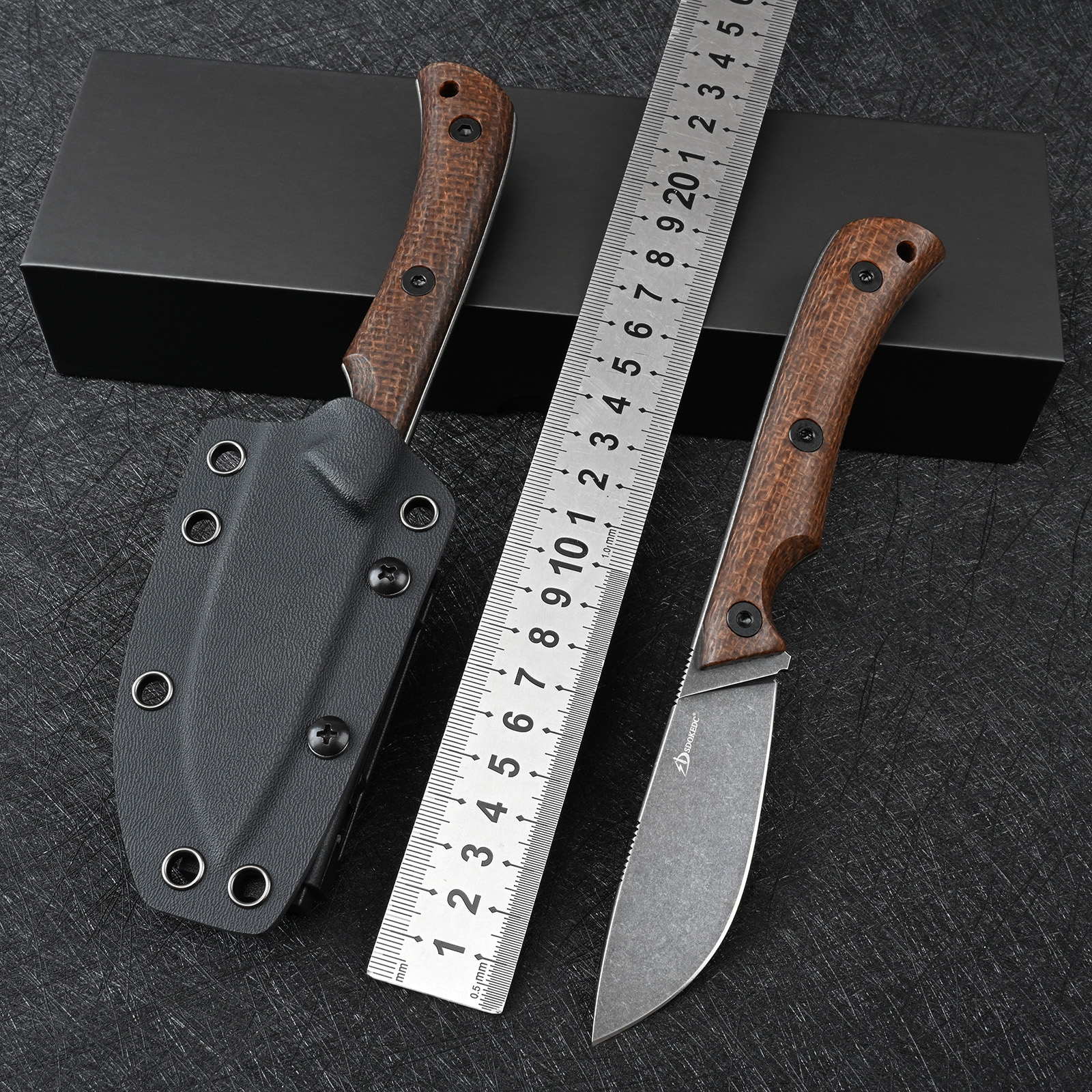 SDOKEDC DC53 Steel EDC Utility – Edc Carry Fixed Blade Bewertung und Preis