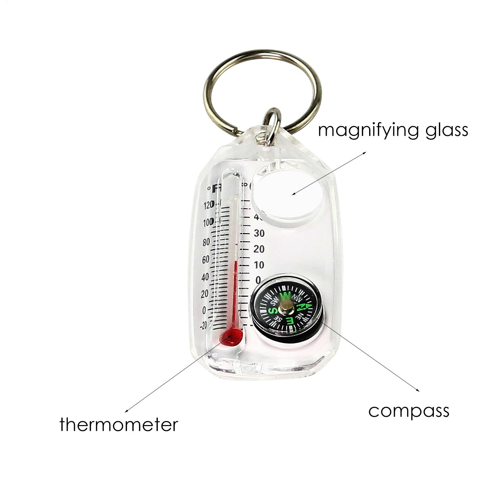 Multifunction Mini Keychain Ca – Compass Keychain Mini Bewertung und Preis