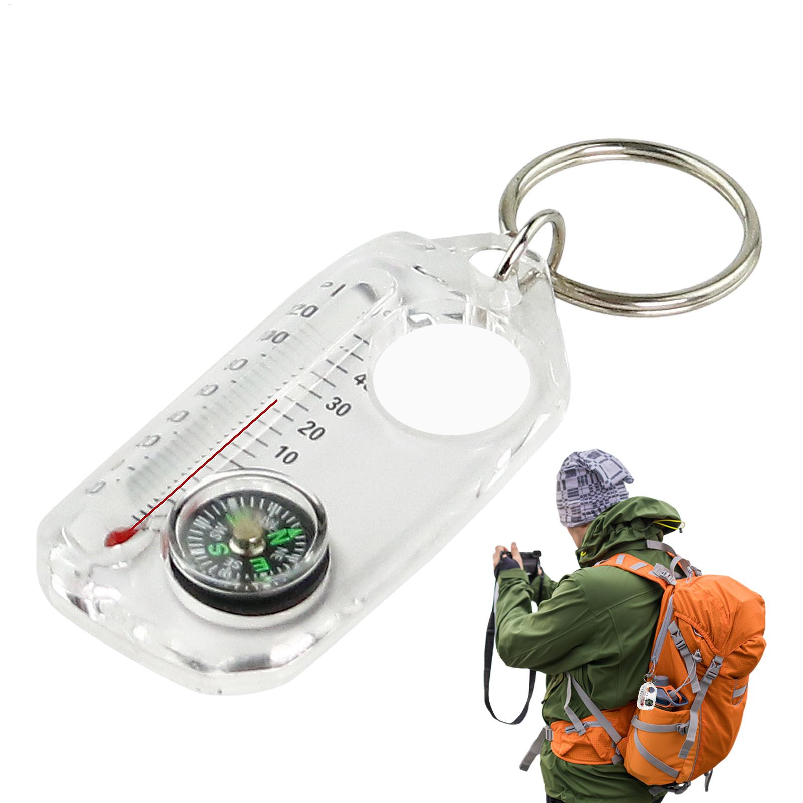 Multifunction Mini Keychain Ca – Compass Keychain Mini Bewertung und Preis