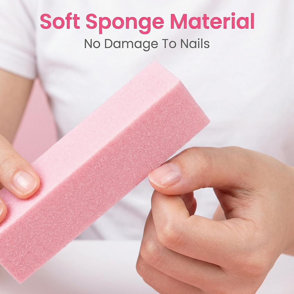 3/5/10pcs Sponge Nail Buffer S – Nail File Titanium Bewertung und Preis