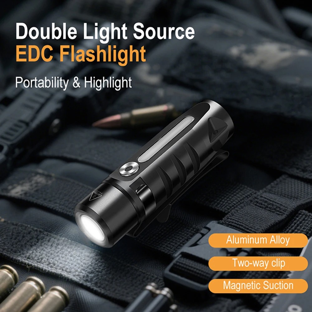 MINI LED Flashlight Type-C Rec – Keychain Flashlight Bewertung und Preis