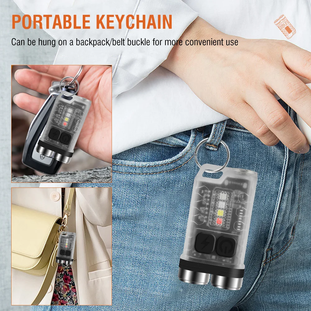 BORUiT V3 LED Keychain Portabl – Keychain Flashlight Bewertung und Preis