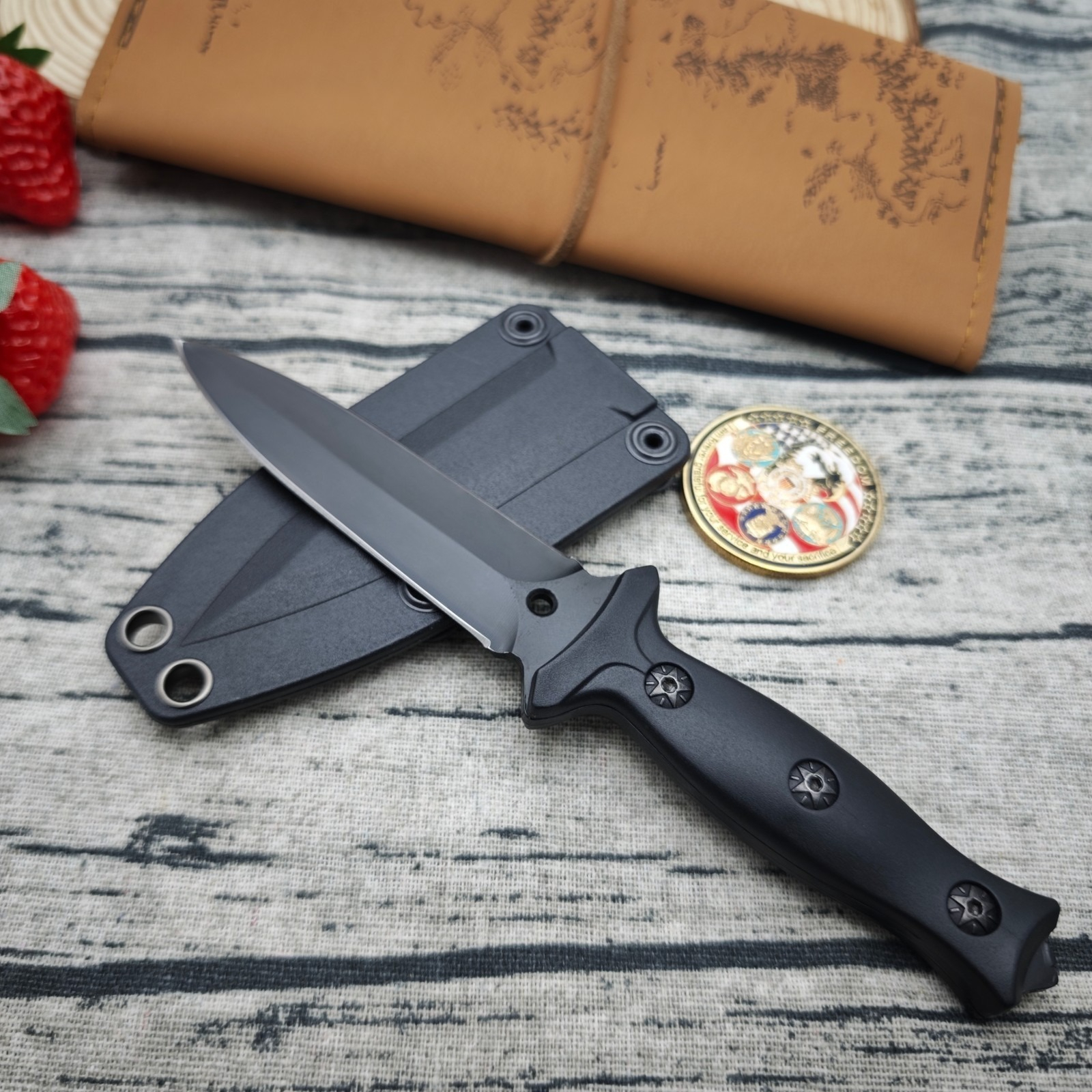 High Hardness Outdoor Fixed Bl – Edc Carry Fixed Blade Bewertung und Preis