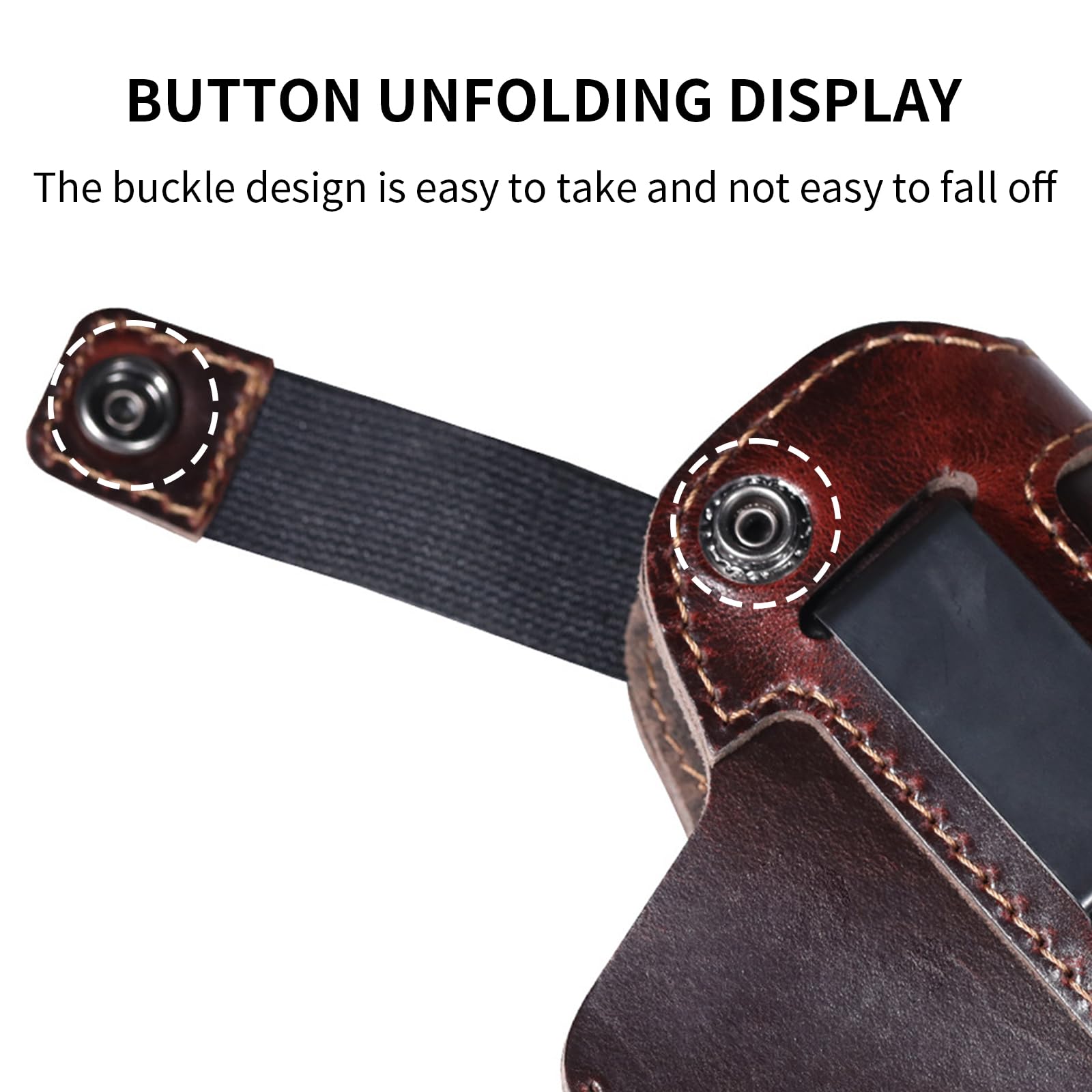 Tactical Leather Concealed Car – Edc Carry Belt Leather Bewertung und Preis