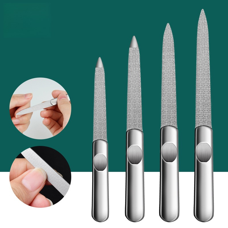 1PCS Professional Stainless St – Nail File Titanium Bewertung und Preis