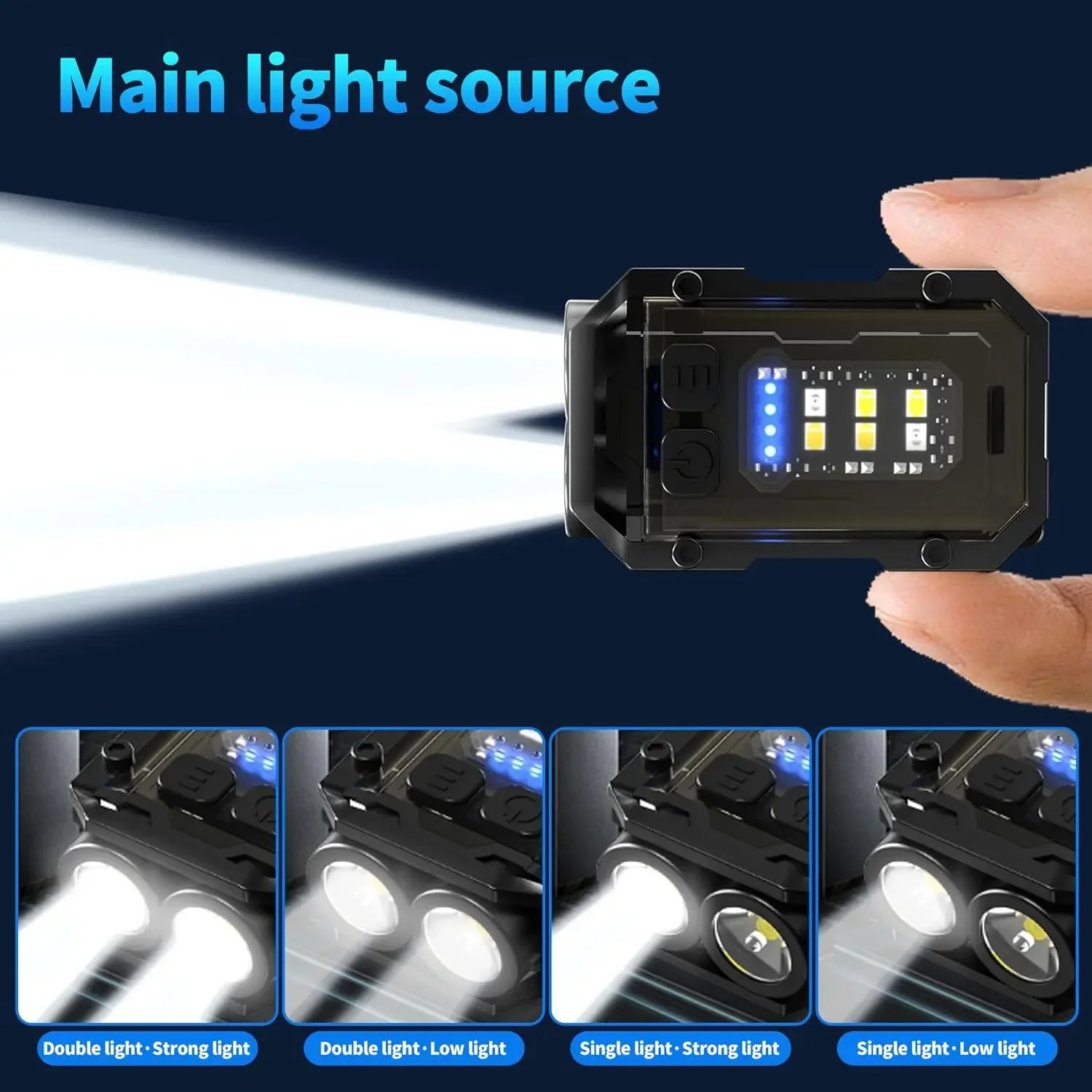 Clip-On Flashlight Rechargeabl – Keychain Flashlight Bewertung und Preis