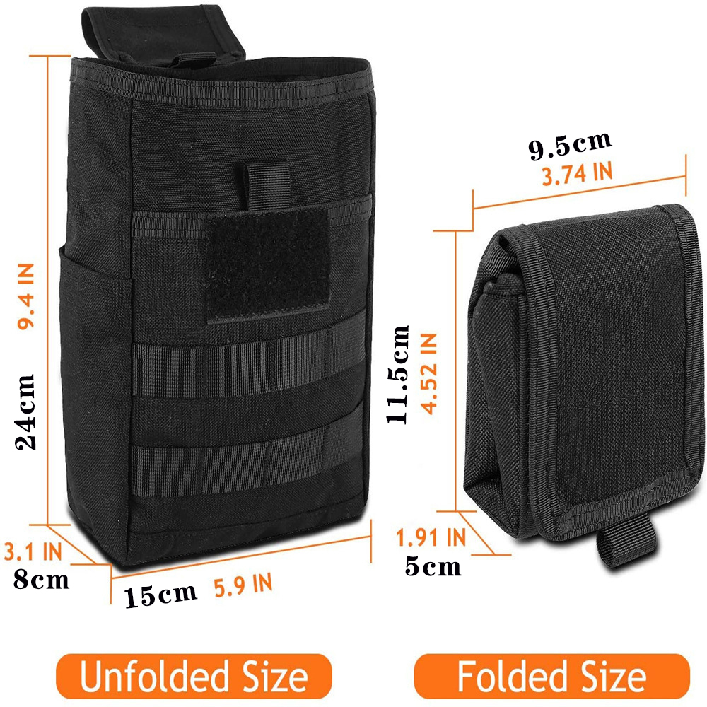 Foldable Molle Dump Drop Pouch – Edc Carry Box Bewertung und Preis