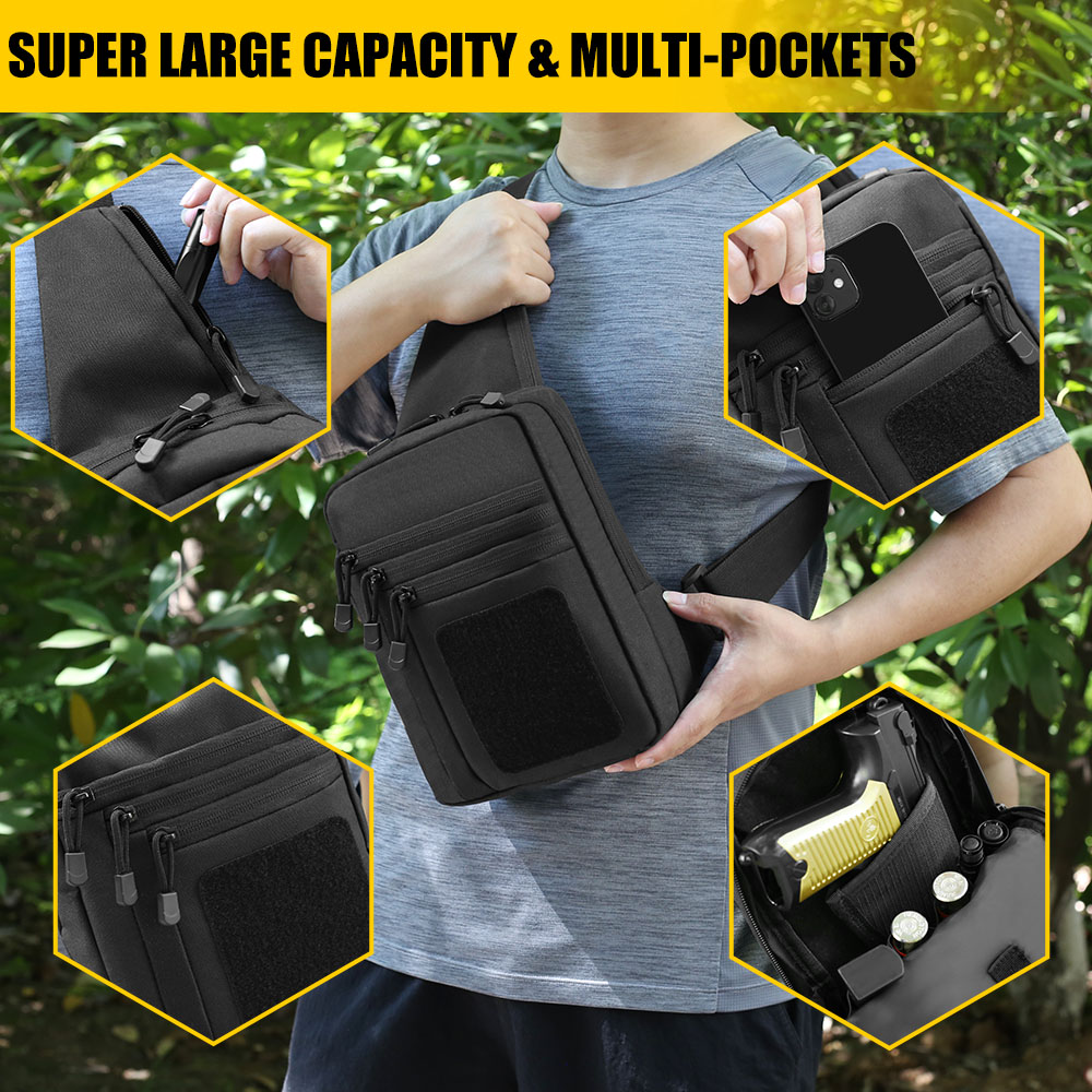 Tactical Pistol Gun Bag Concea – Edc Carry Gun Bewertung und Preis