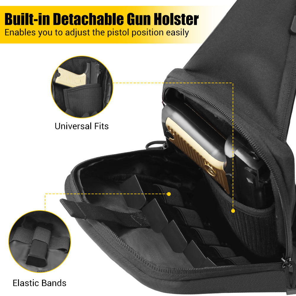 Tactical Pistol Gun Bag Concea – Edc Carry Gun Bewertung und Preis