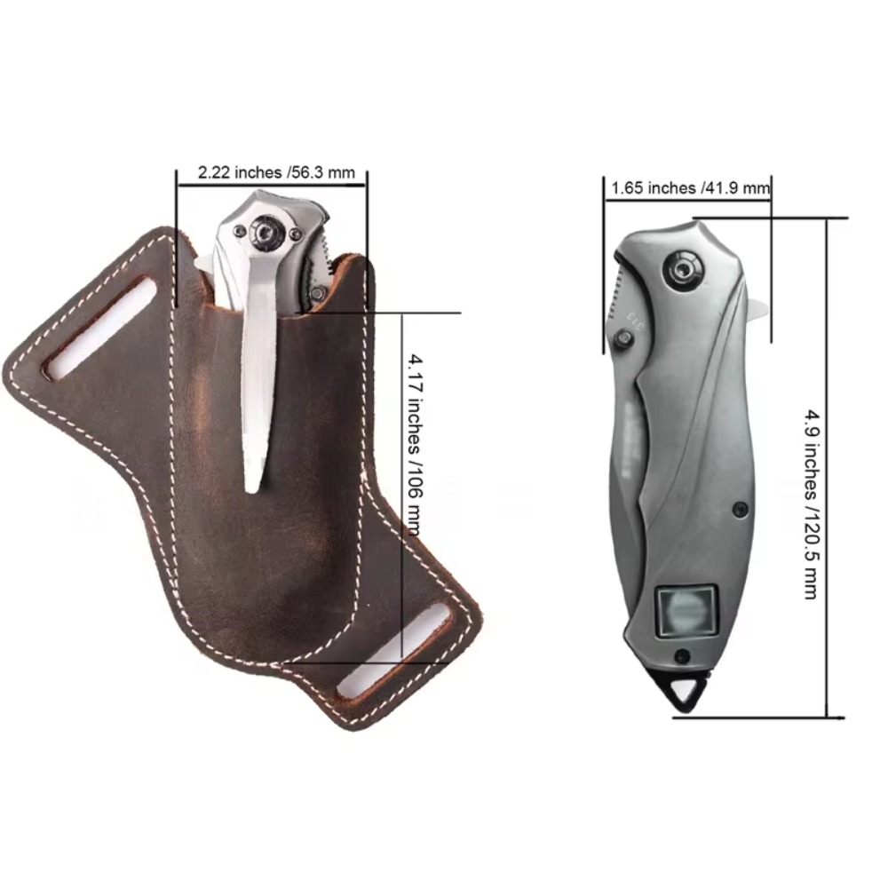 Premium Rugged Leather Knife S – Edc Carry Belt Leather Bewertung und Preis