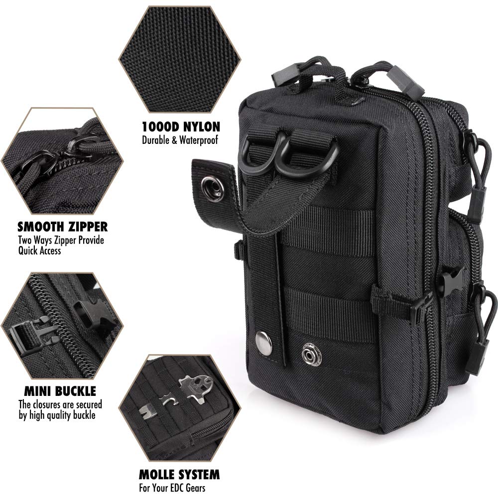 Tactical Molle Utility Pouch,  – Edc Carry Box Bewertung und Preis