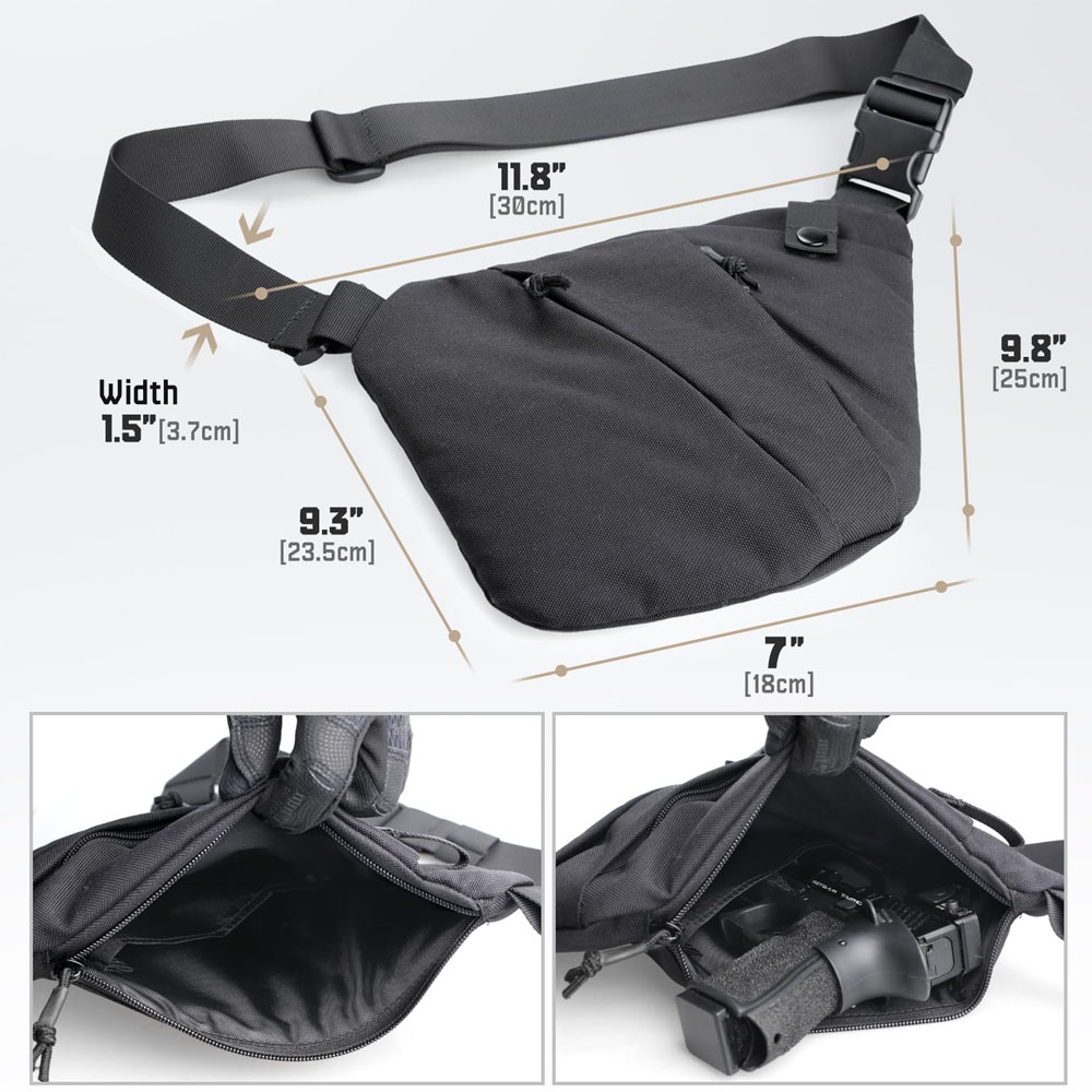 Tactical Concealed Gun Carry B – Edc Carry Gun Bewertung und Preis