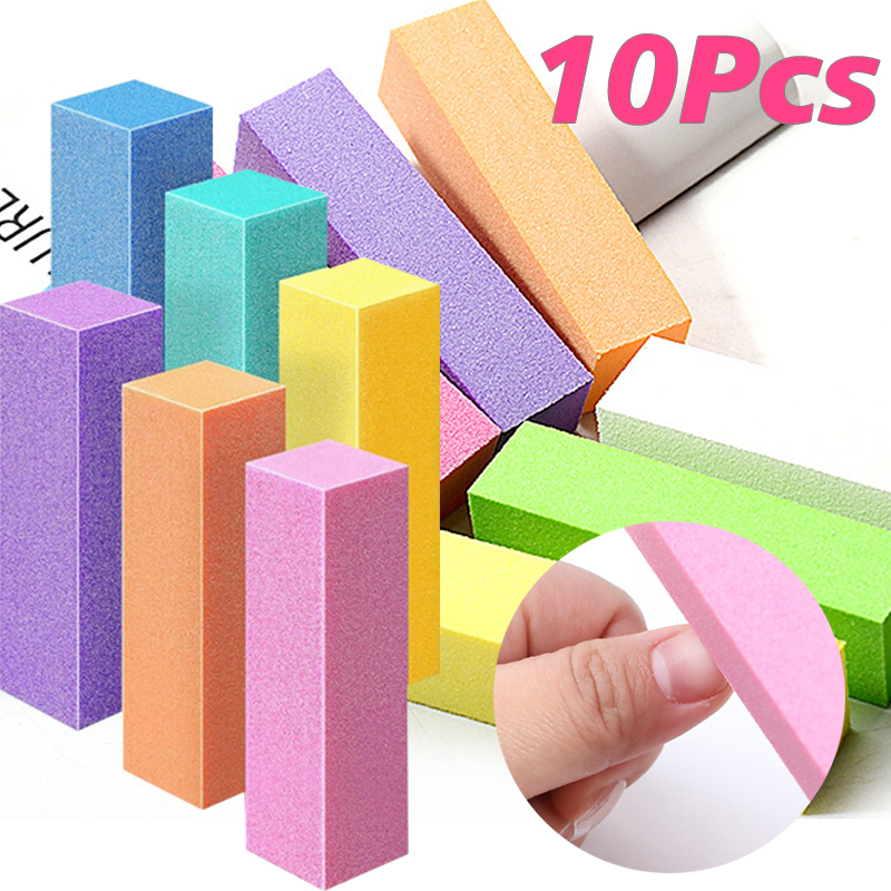 2/5/10Pcs Nail Buffer Professi – Nail File Titanium Bewertung und Preis