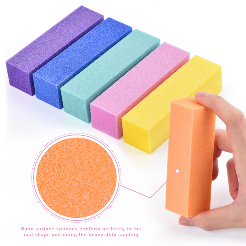 2/5/10Pcs Nail Buffer Professi – Nail File Titanium Bewertung und Preis