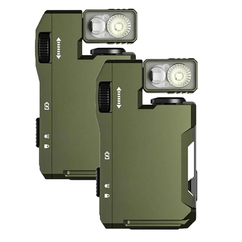 AT51-2Pcs EDC Flashlight With  – Edc Carry Flashlight Bewertung und Preis