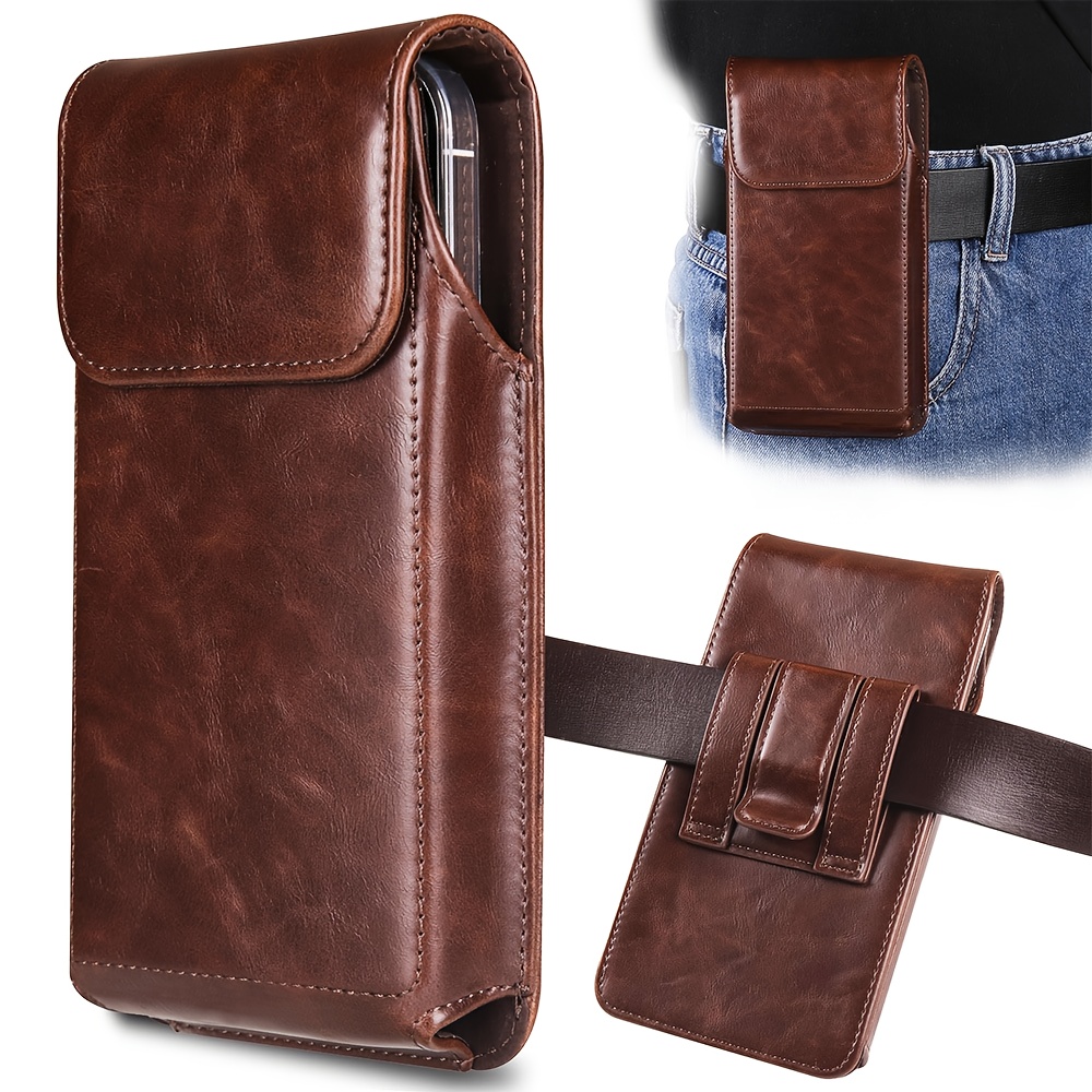 Men's Premium Faux Leather Pho – Edc Carry Belt Leather Bewertung und Preis