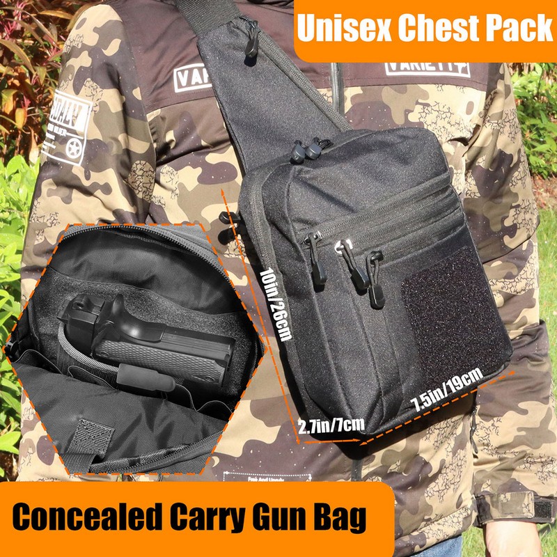 New Tactical Chest Bag Pistol  – Edc Carry Gun Bewertung und Preis