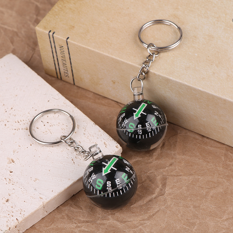 2 Pcs Portable Lightweight Eme – Compass Keychain Mini Bewertung und Preis