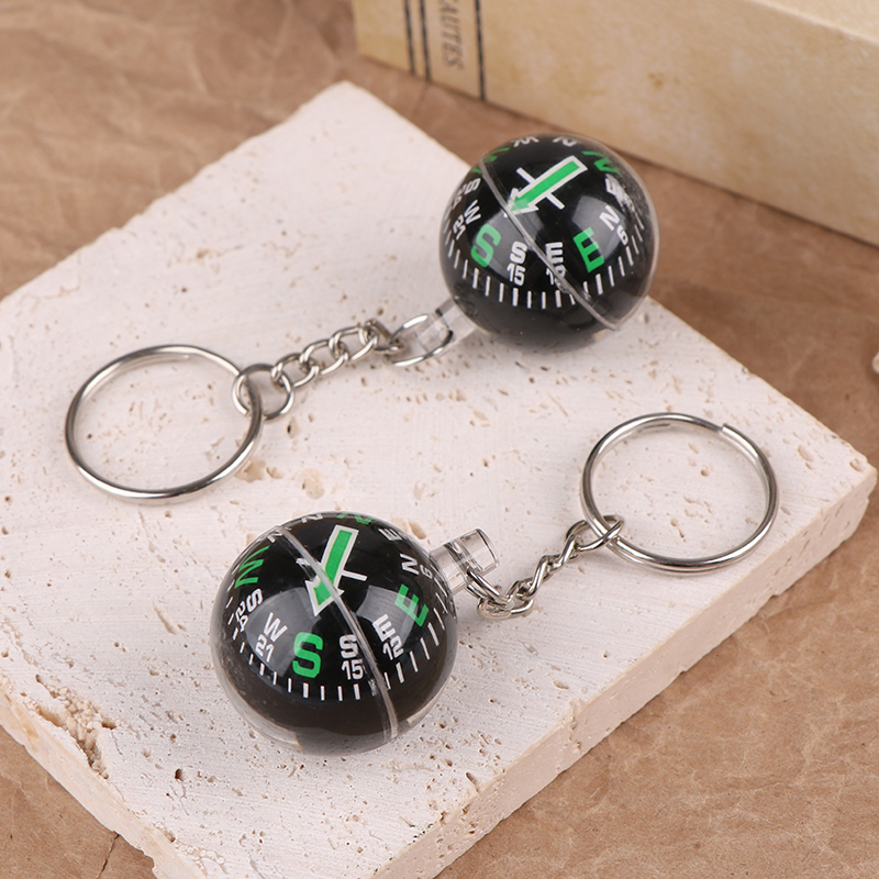 2 Pcs Portable Lightweight Eme – Compass Keychain Mini Bewertung und Preis
