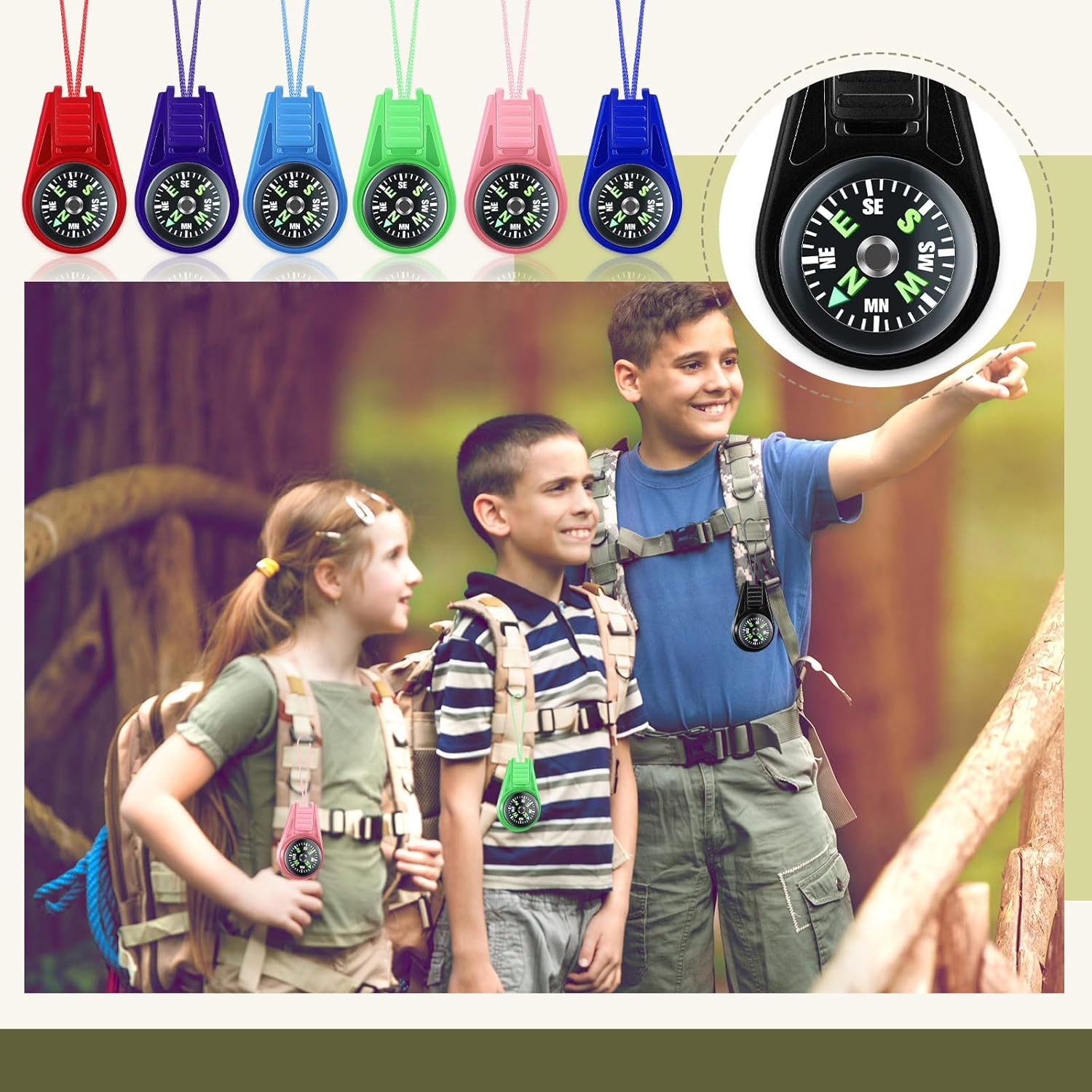 25 Pack Mini Compass for Kids, – Compass Keychain Mini Bewertung und Preis