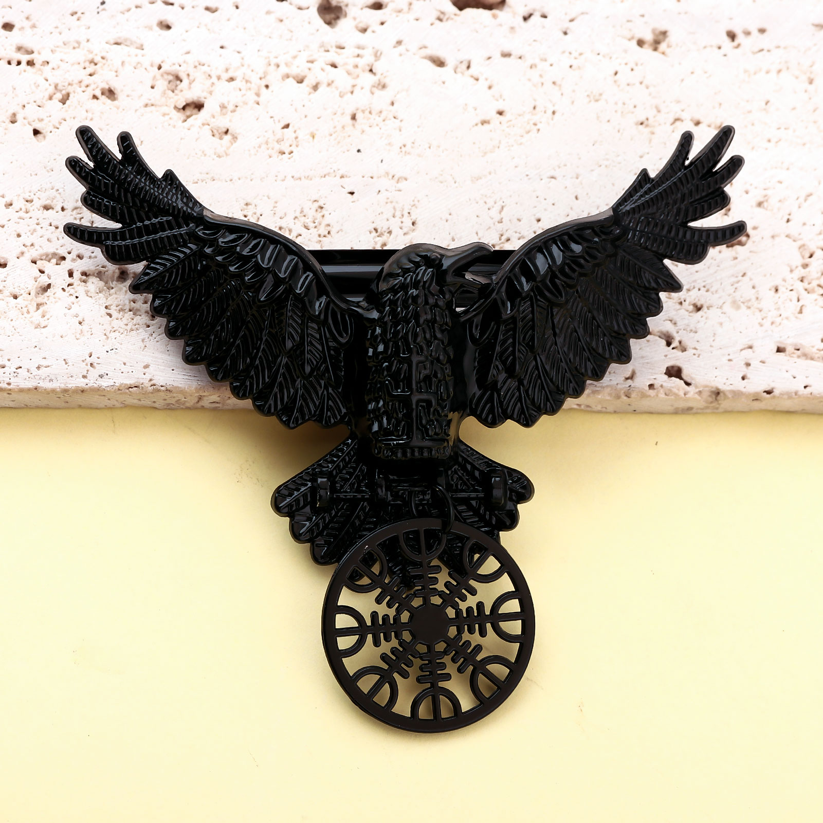 Vintage Viking Black Crow Neck – Compass Keychain Mini Bewertung und Preis