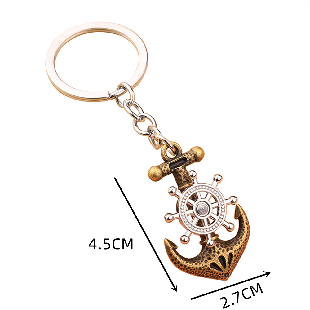 Vintage Anchor Key Chain Swive – Compass Keychain Mini Bewertung und Preis