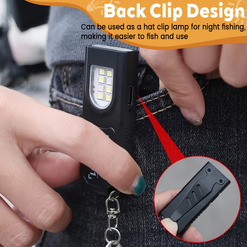 Multifunctional Mini COB LED K – Keychain Flashlight Bewertung und Preis