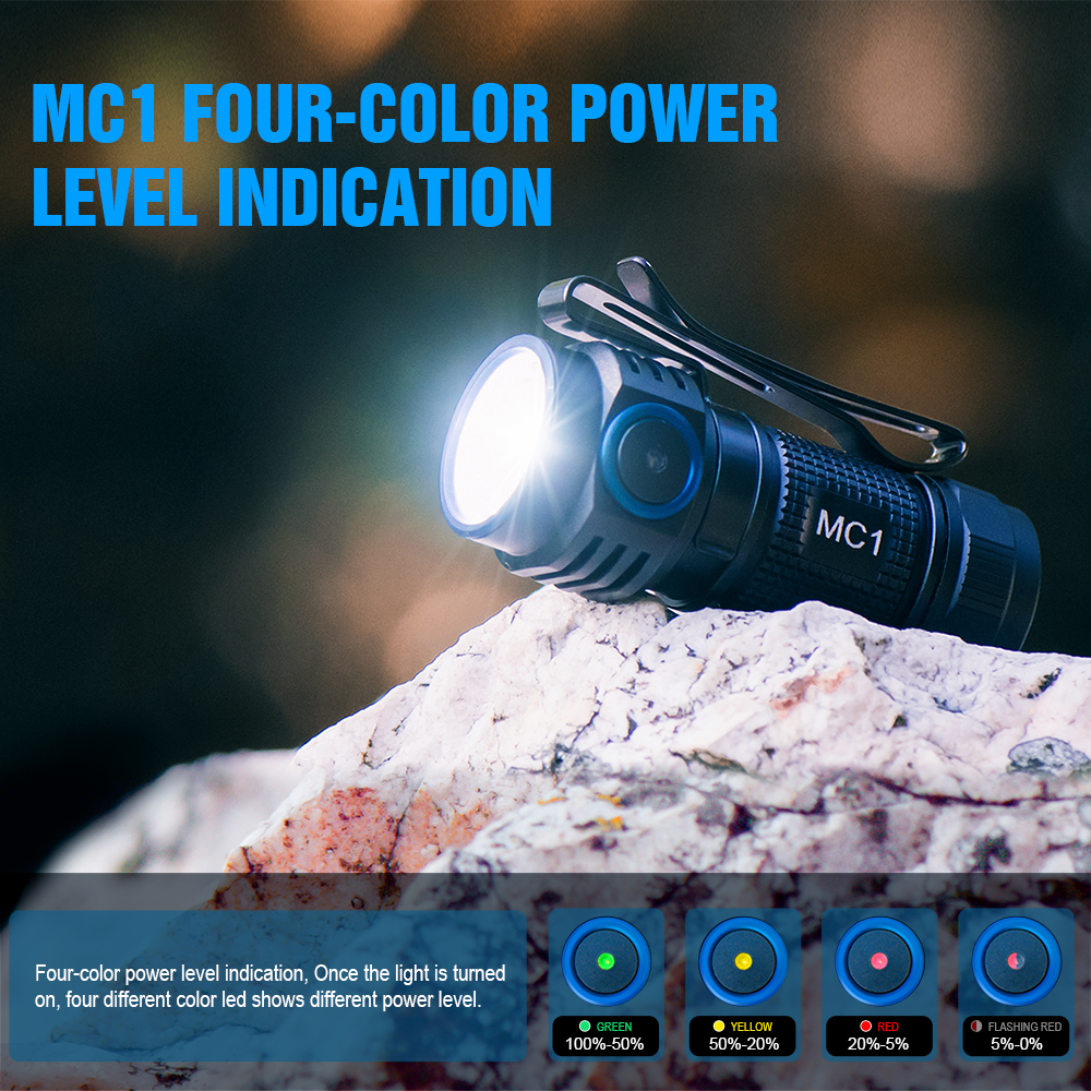 Trustfire MC1 Usb Rechargeable – Edc Carry Flashlight Bewertung und Preis
