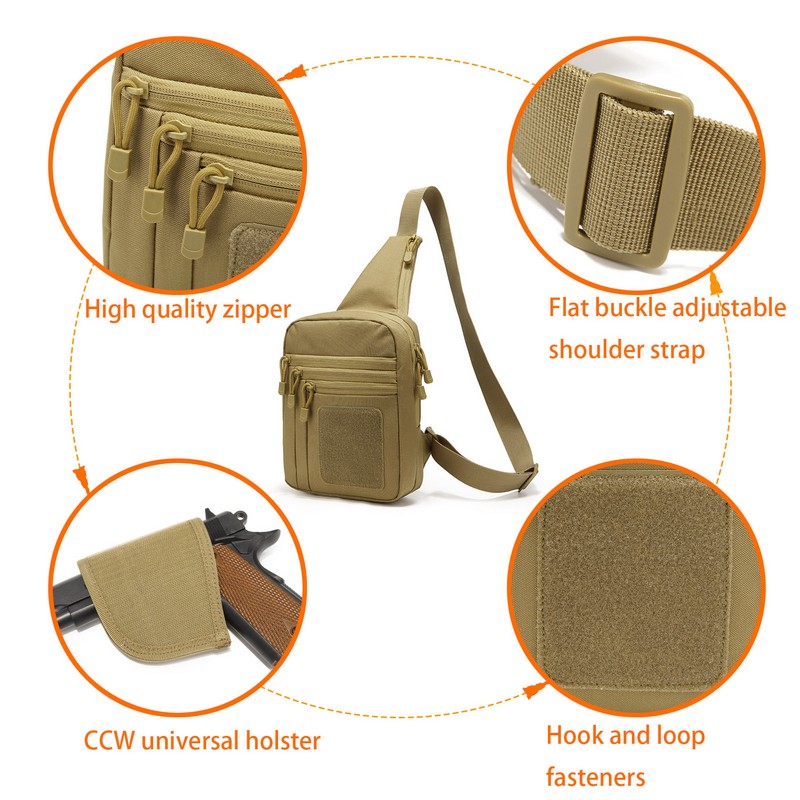 EDC 1000D Tactical Chest Bag P – Edc Carry Gun Bewertung und Preis