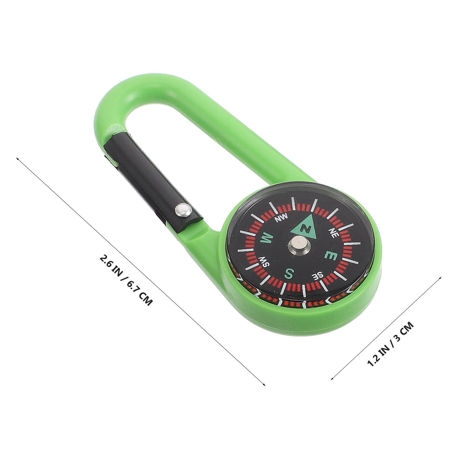 8Pcs Mini Compass Carabiner Ho – Compass Keychain Mini Bewertung und Preis