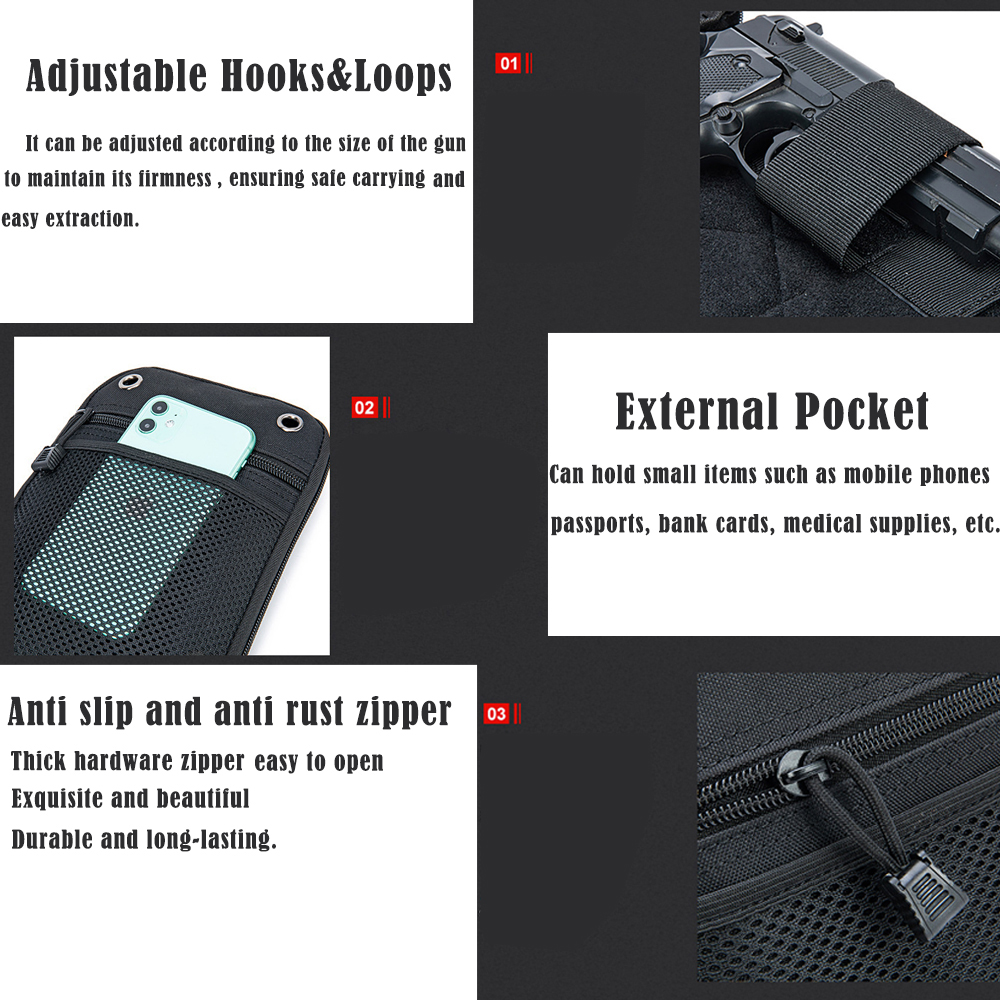 Molle Outdoor Tactical Conceal – Edc Carry Gun Bewertung und Preis