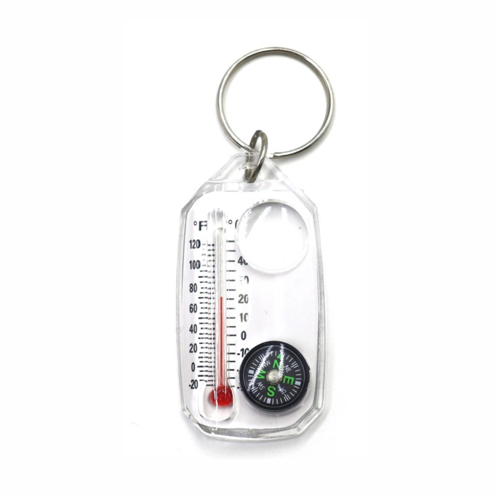 Portable 3-in-1 Function Mini  – Compass Keychain Mini Bewertung und Preis