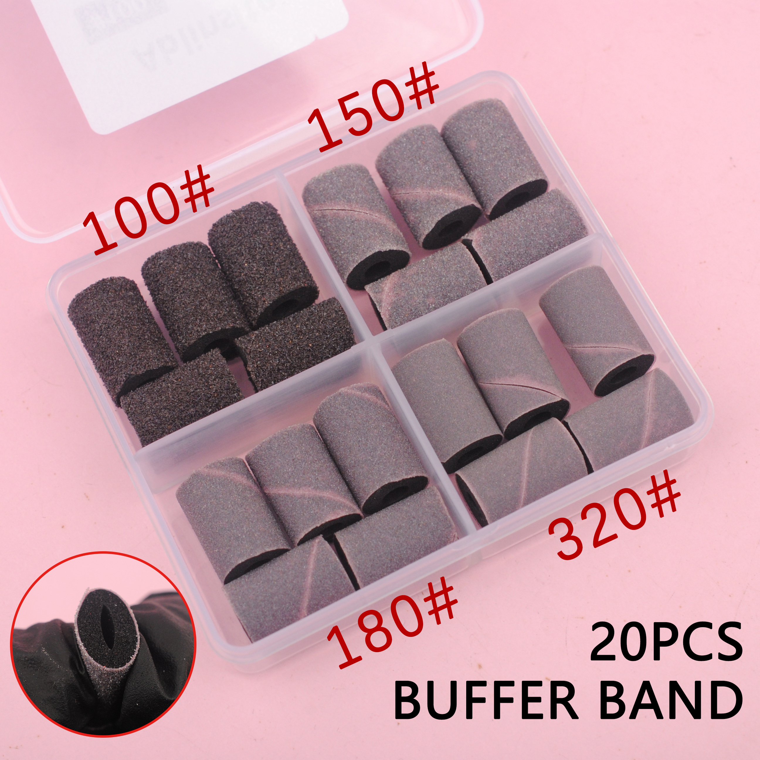 Nail Drill Buffer Bands,Soft S – Nail File Titanium Bewertung und Preis
