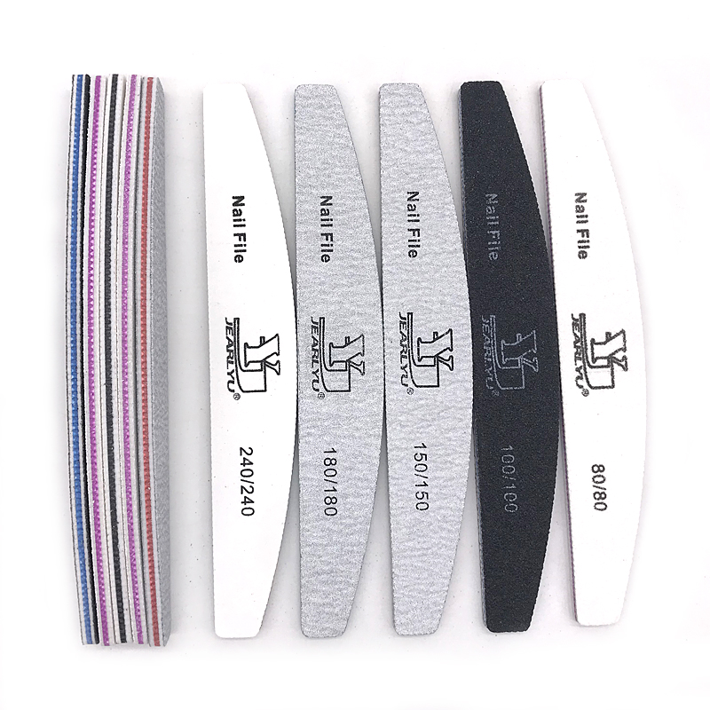 5Pcs Nail File Set Mix Color P – Nail File Titanium Bewertung und Preis