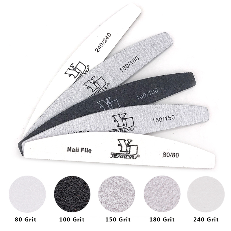 5Pcs Nail File Set Mix Color P – Nail File Titanium Bewertung und Preis
