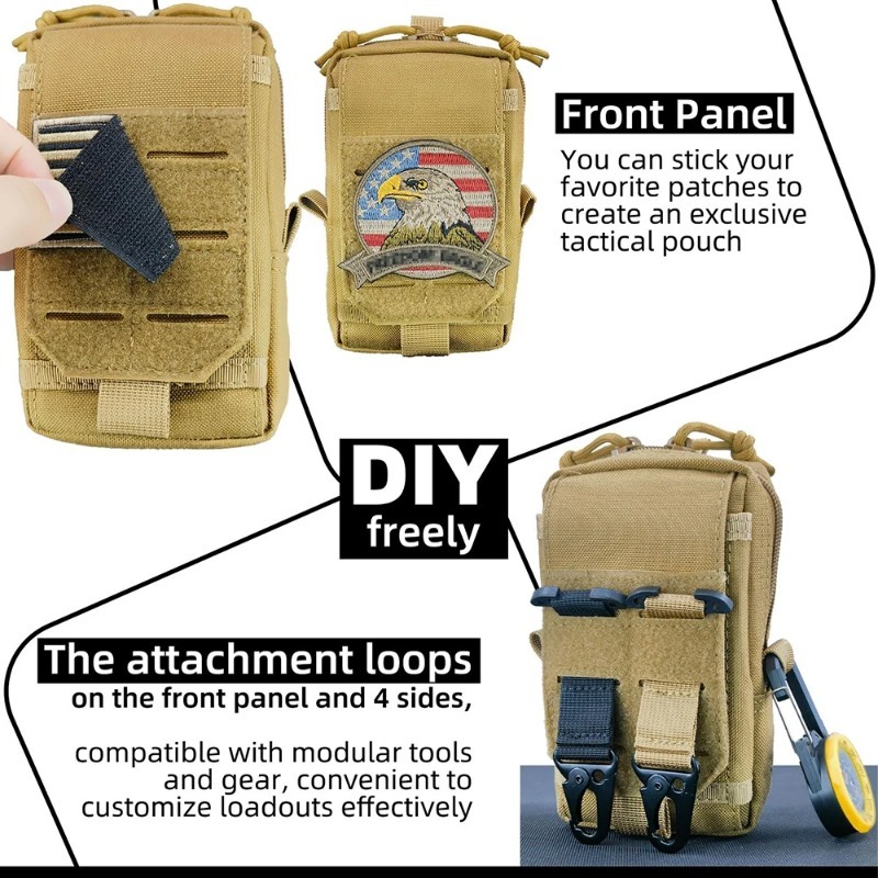 Tactical MOLLE EDC Utility Wai – Edc Carry Box Bewertung und Preis