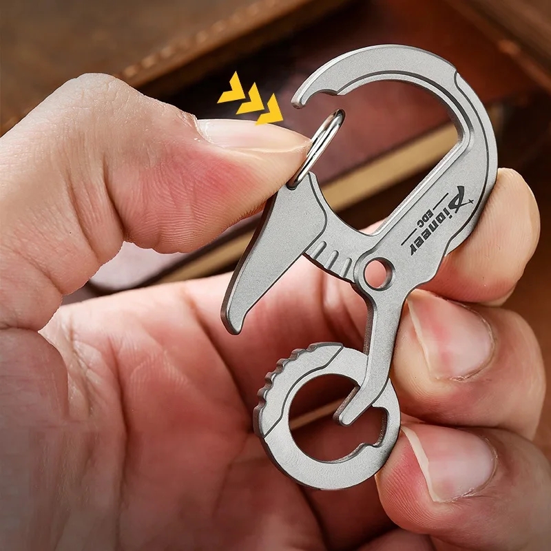 Titanium Alloy Keychain  Multi – Edc Concealed Carry Belt Bewertung und Preis