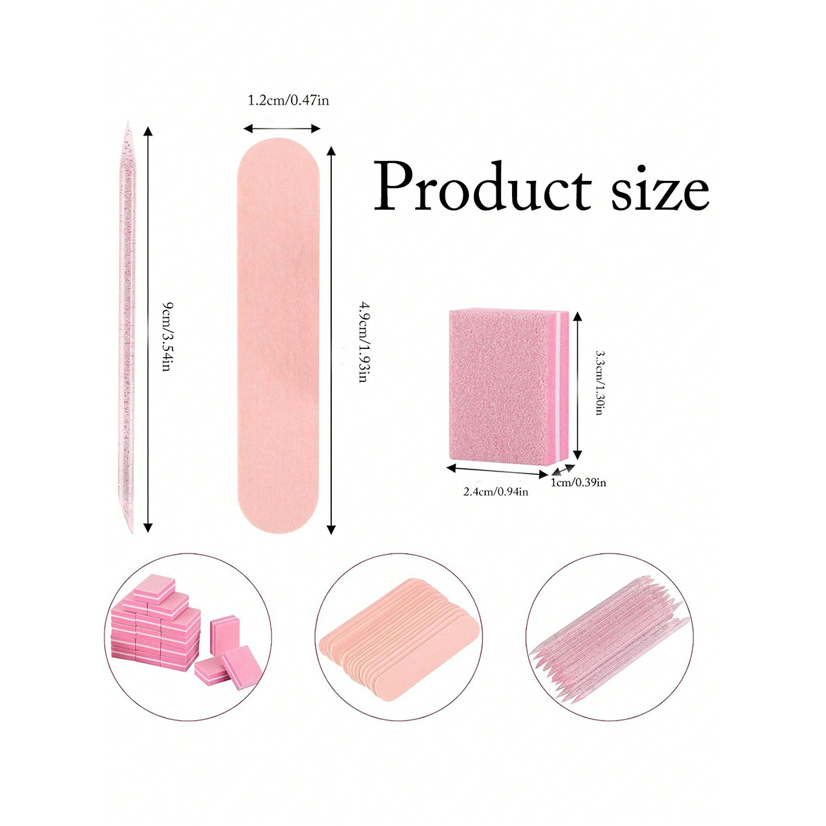 Manicure Kits, Individually Pa – Nail File Titanium Bewertung und Preis