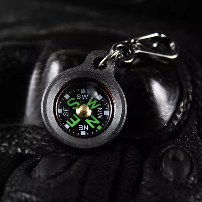 Mini Aluminum Alloy Compass Ke – Compass Keychain Mini Bewertung und Preis