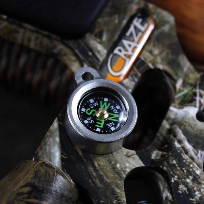 Mini Aluminum Alloy Compass Ke – Compass Keychain Mini Bewertung und Preis