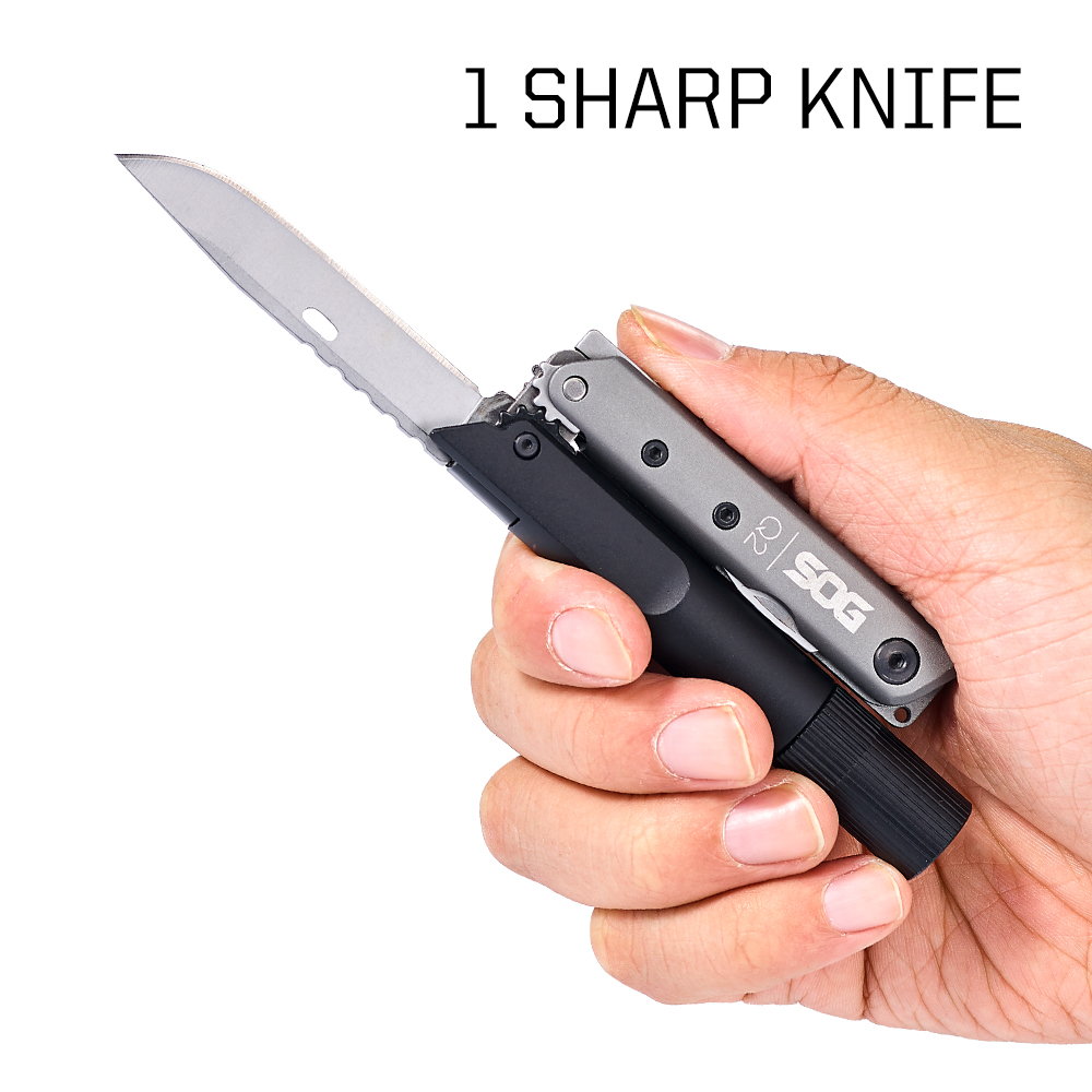 SOG BATON Q2 4 in 1 Multi-Tool – Edc Carry Flashlight Bewertung und Preis