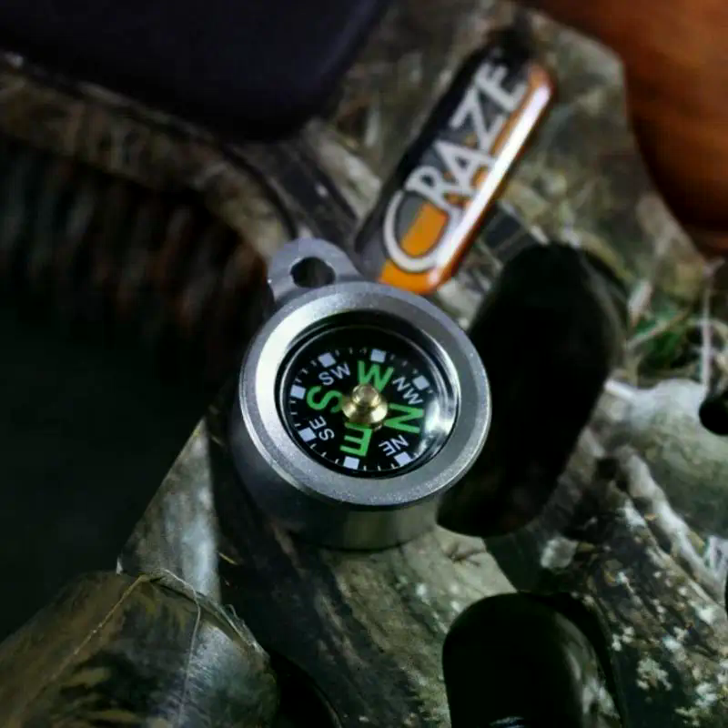 Mini Aluminum Alloy Compass Ke – Compass Keychain Mini Bewertung und Preis