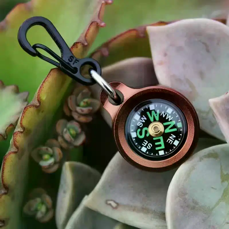 Mini Aluminum Alloy Compass Ke – Compass Keychain Mini Bewertung und Preis