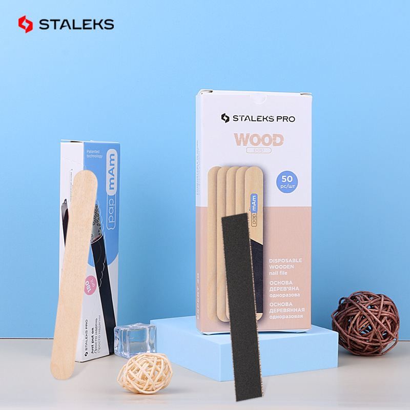 Staleks Wooden Stick Board Nai – Nail File Titanium Bewertung und Preis