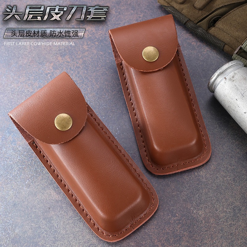 Genuine Leather Knife Sheath f – Edc Carry Belt Leather Bewertung und Preis