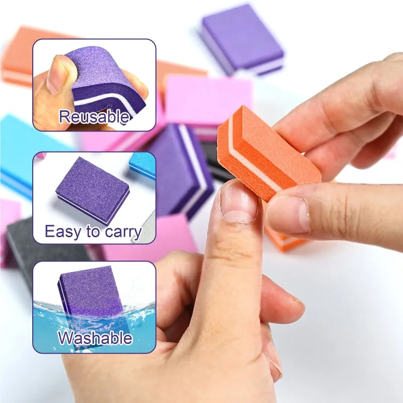 10/20/30pcs Mini Buffing Sandi – Nail File Titanium Bewertung und Preis